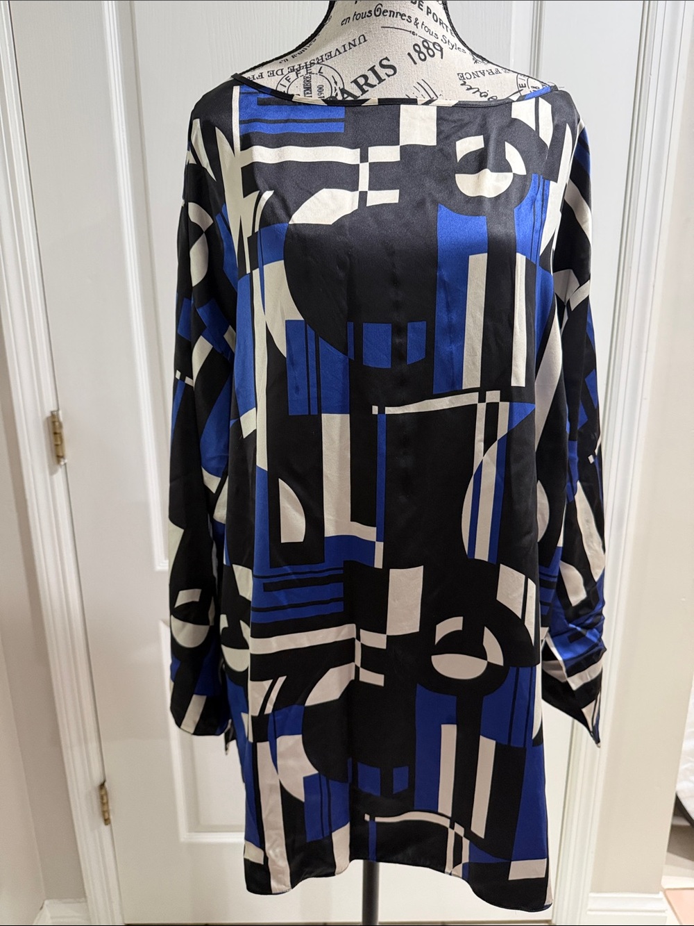 Lauren Ralph Lauren scoop neck silk blouse size 1x 100% silk